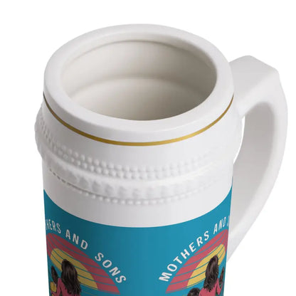 Elevate your Sip with the Vibrant Orca Beer Stein Mug - 22oz