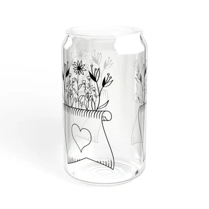 Elevate your Sip with Wildflower Sipper Glass - Tumblers