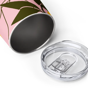 Wine Tumbler Abstract Art Colorful Outdoor Style - Dipaliz - Tumblers