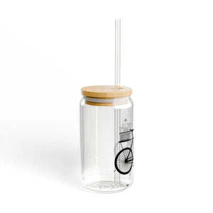 Bicycle Sipper Glass - Unique Drinkware Adventure - Dipaliz - Tumblers