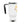 Glossy White Enamel Stainless Steel Travel Mug - Dipaliz - Mugs
