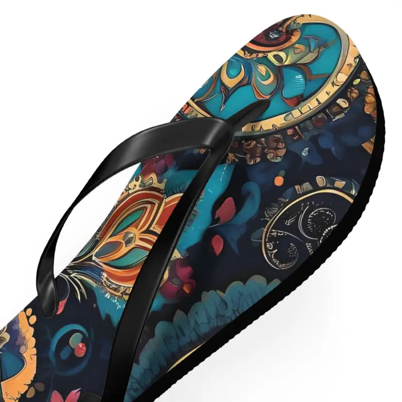 Turn Heads with Pink Paisley Unisex Flip Flops - Shoes