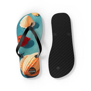 Sea Shells Flip Flops - Comfortable Beach Style - Dipaliz - Slippers