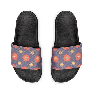 Women’s Pu Slide Sandals - Solid Color Summer Fashion - Dipaliz