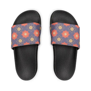 Women’s Pu Slide Sandals - Solid Color Summer Fashion - Dipaliz