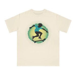 Skater Unisex Organic Tee - Soft Cotton - Dipaliz - T-shirts