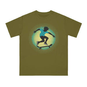 Skater Unisex Organic Tee - Soft Cotton - Dipaliz - T-shirts
