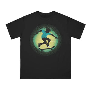 Skater Unisex Organic Cotton Tee - Maximum Movement - Dipaliz - T-shirts