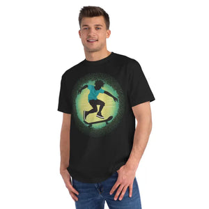 Skater Unisex Organic Cotton Tee - Maximum Movement - Dipaliz - Black / s - T-shirts
