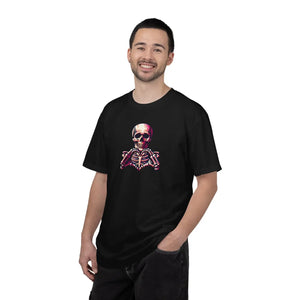 Soft Cotton Skeleton with Heart Tee - Eco-friendly - Dipaliz - T-shirts
