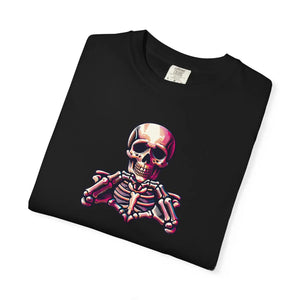 Soft Cotton Skeleton with Heart Tee - Eco-friendly - Dipaliz - T-shirts