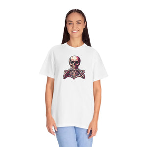 Soft Cotton Skeleton with Heart Tee - Eco-friendly - Dipaliz - T-shirts
