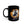 Spooky Skeleton Black Ceramic Mug - Halloween Theme - Dipaliz - Mugs