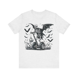 Winged Skeleton Unisex Tee - Halloween Cotton - Dipaliz - T-shirts