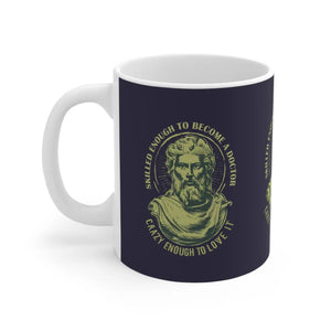 Quirky Crazy Doctor 11oz Mug - Ceramic Coffee Gift - Dipaliz - Mugs