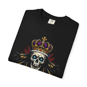 Skull Crown Graphic T-shirt, ?Rex Mori’ Vintage Pirate Tee - T-shirts - m