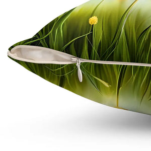 Home Decor - Spun Polyester Square Pillow - Vibrant - Dipaliz