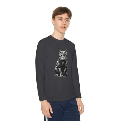 Slay in a Japanese Samurai Cat Tattoo Tee - Kids Clothes