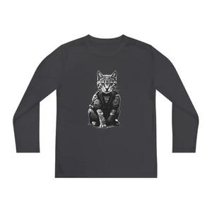 Japanese Samurai Cat Tattoo Tee - Kawaii Kids Style - Dipaliz - T-shirts
