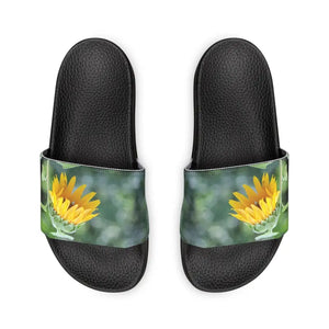 Women’s Pu Slide Sandals - Cozy Fashion Comfort - Dipaliz