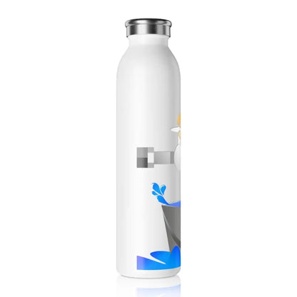 Sleek & Chic 20oz Slim Water Bottle - White Mug