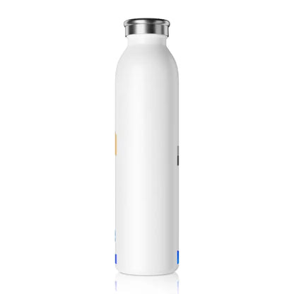 Sleek & Chic 20oz Slim Water Bottle - White Mug