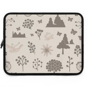 Laptop Sleeve - Dual Zipper Black Polyester - Dipaliz - 17’’ - Bags