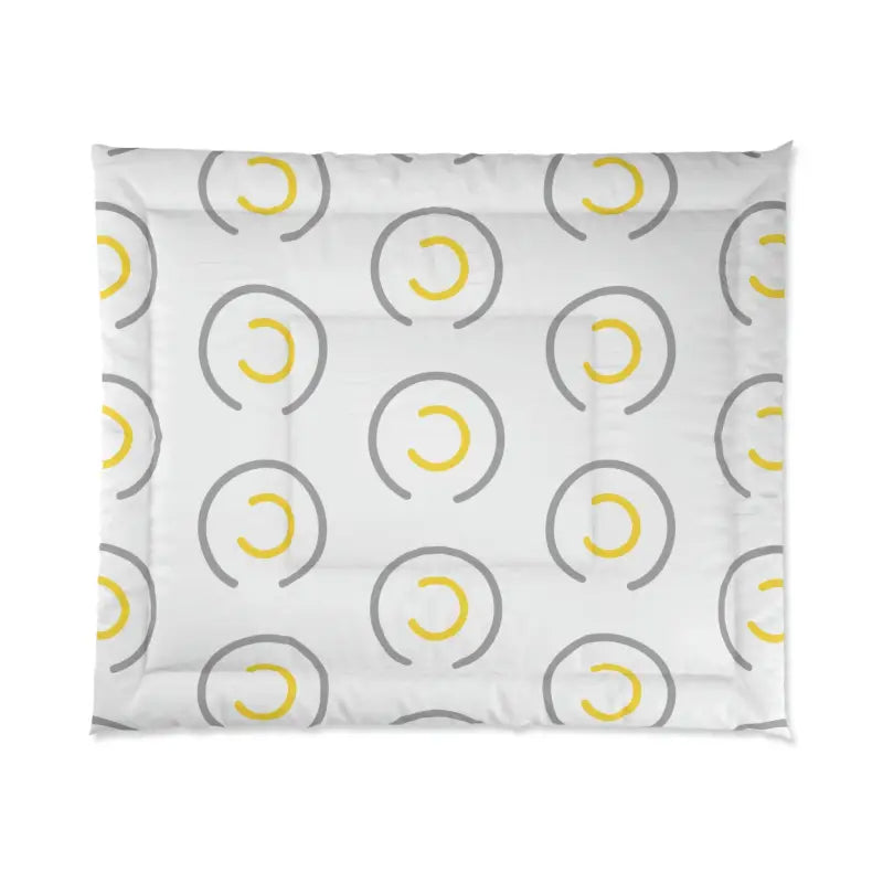 Modern Bedroom Refresh: Chic Abstract Yellow Comforter - 104’’ × 88’’ Home Decor