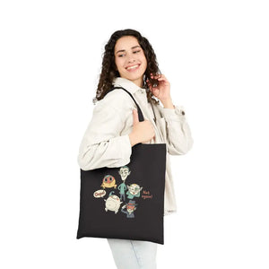 Sleepy Feral Creatures Tote - Cute Menace Doodle Art - Dipaliz - Bags