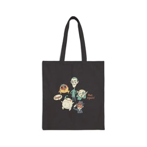 Sleepy Feral Creatures Tote - Cute Menace Doodle Art - Dipaliz - Bags
