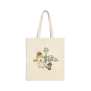 Sleepy Feral Creatures Tote - Cute Menace Doodle Art - Dipaliz - Bags