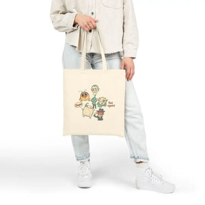 Sleepy Feral Creatures Tote - Cute Menace Doodle Art - Dipaliz - Bags