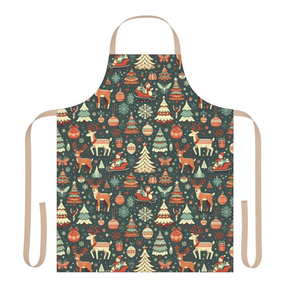 Sleigh the Rudolph Reindeer Christmas Apron Magic - one Size / Beige