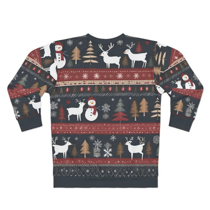 Sleigh Into Style with our Cozy Unisex Christmas Reindeer Sweatshirt