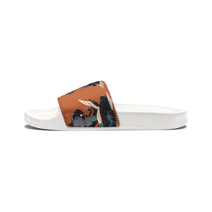 Durable Youth Pu Slide Monkey Reading Summer Sandal - Dipaliz - Sandals