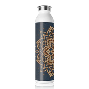 Geometric Slim Water Bottle - 20oz Chic Travel Flask - Dipaliz - Bottles
