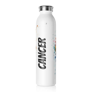Cancer Zodiac Slim Water Bottle - Double Walled - Dipaliz - Bottles