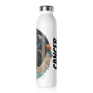 Matte Cancer Zodiac Sign Water Bottle - Double Walled - Dipaliz - Kitchen & Dining