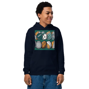 Youth Heavy Blend Hoodie - Cozy Comfort Style - Dipaliz - Navy / Xs - Hoodies