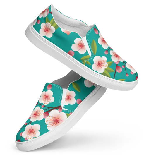 Bloominstylish Women’s Slip-on Canvas Shoes