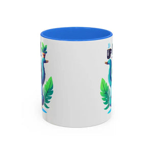 Sloth Balancing Work Mug - Colorful Mood Booster - Dipaliz - 11oz / Cambridge Blue - Mugs