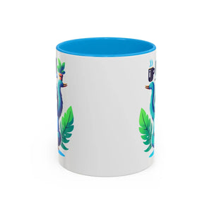 Colorful Sloth Balancing Work Mug - 11oz Ceramic - Dipaliz - Mugs