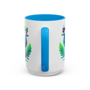 Colorful Sloth Balancing Work Mug - 11oz Ceramic - Dipaliz - Mugs