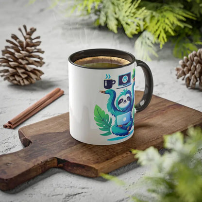 Sloth Coffee Mugs: Fun Splash for your Morning Routine! - 11oz / Black Mug