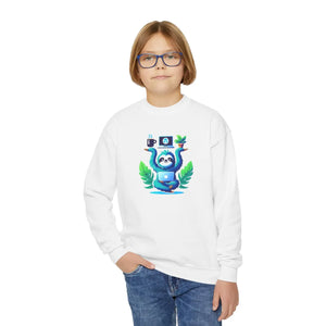 Ultimate Youth Crewneck Sweatshirt - Sloth Gildan 18000b - Dipaliz - Sweatshirts