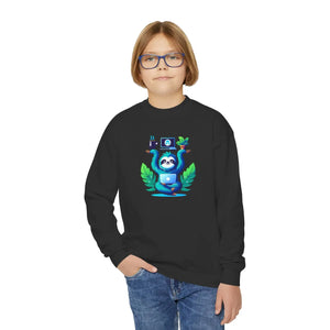 Ultimate Youth Crewneck Sweatshirt - Sloth Gildan 18000b - Dipaliz - Sweatshirts