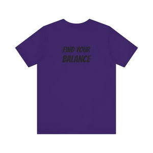 Sloth Doing Yoga Short Sleeve Tee - Breathe and Stretch - Dipaliz - Clothing Tops