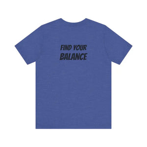 Sloth Doing Yoga Short Sleeve Tee - Breathe and Stretch - Dipaliz - Clothing Tops