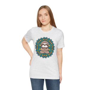 Soft Unisex Jersey Short Sleeve Tee Cotton Yoga - Dipaliz - T-shirts