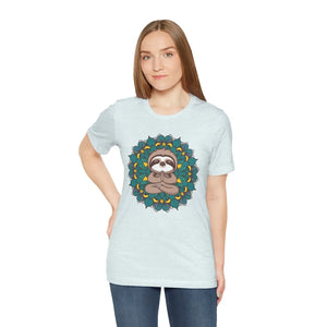 Soft Unisex Jersey Short Sleeve Tee Cotton Yoga - Dipaliz - T-shirts